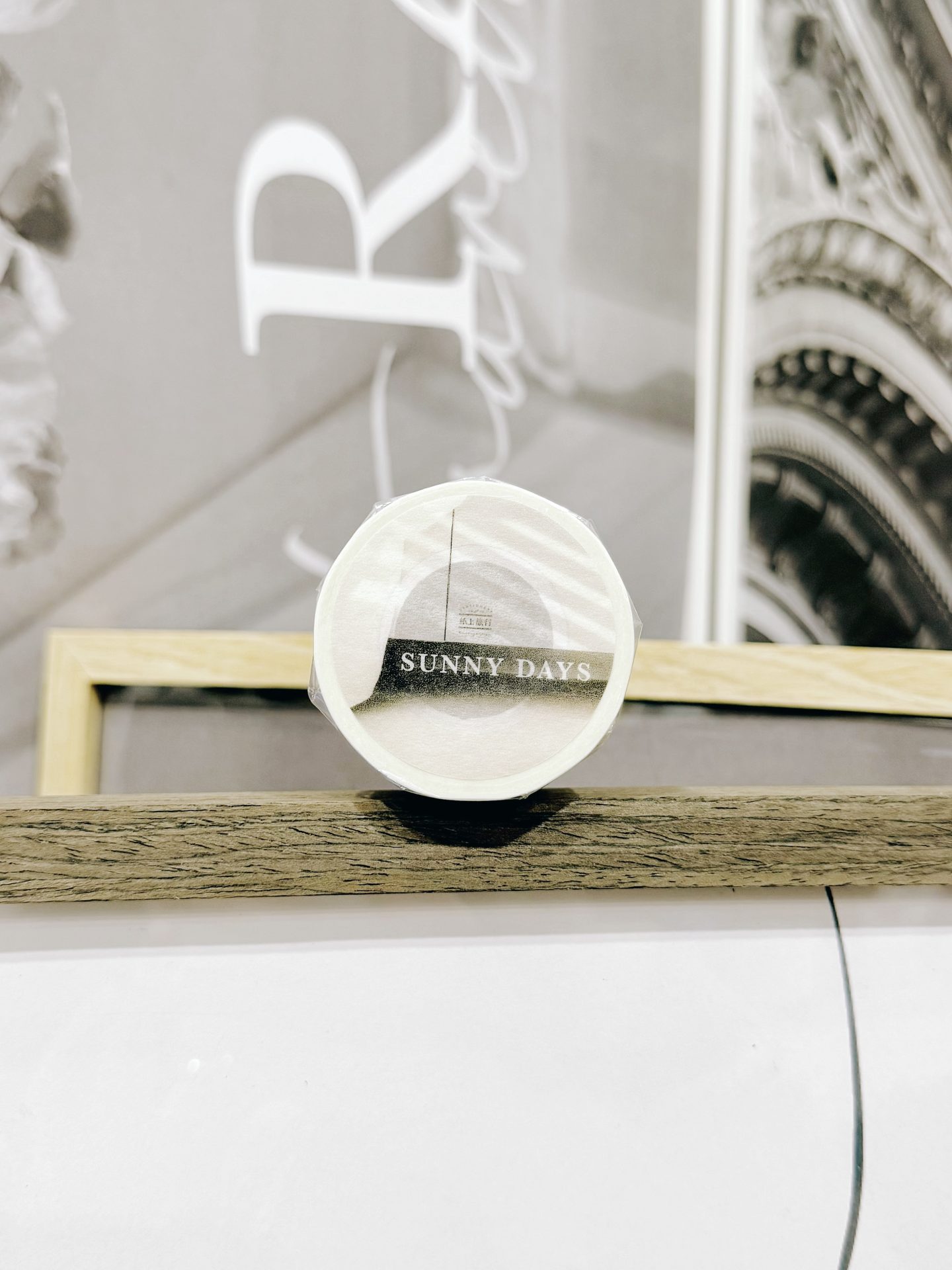 Traveling on Paper Sunny Days Die-Cut Washi Tape