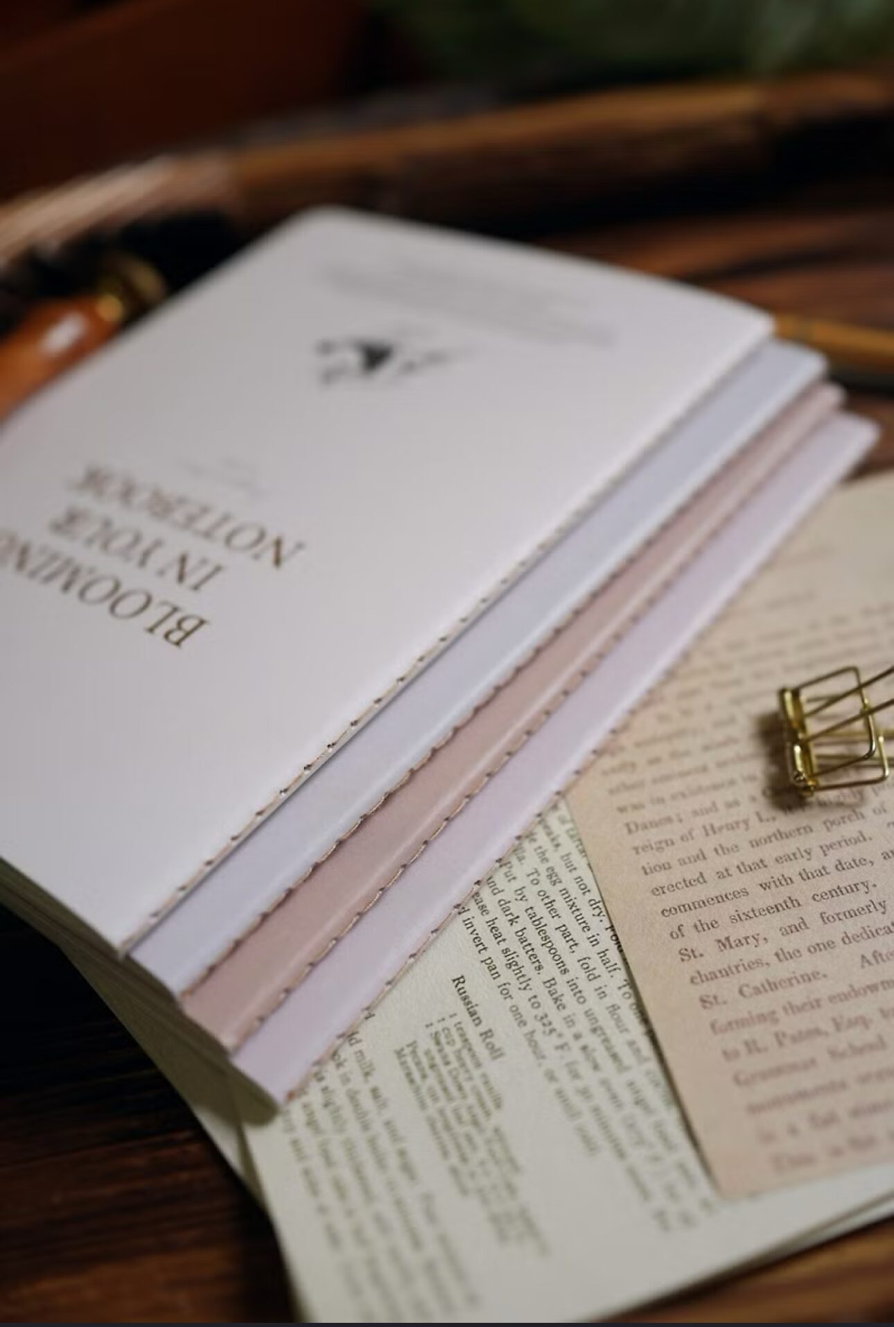 Wwiinngg Notebook - Blooming Fox