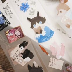 Wwiinngg Matte PET Tape - Tea, Coffee, Books & Flowers