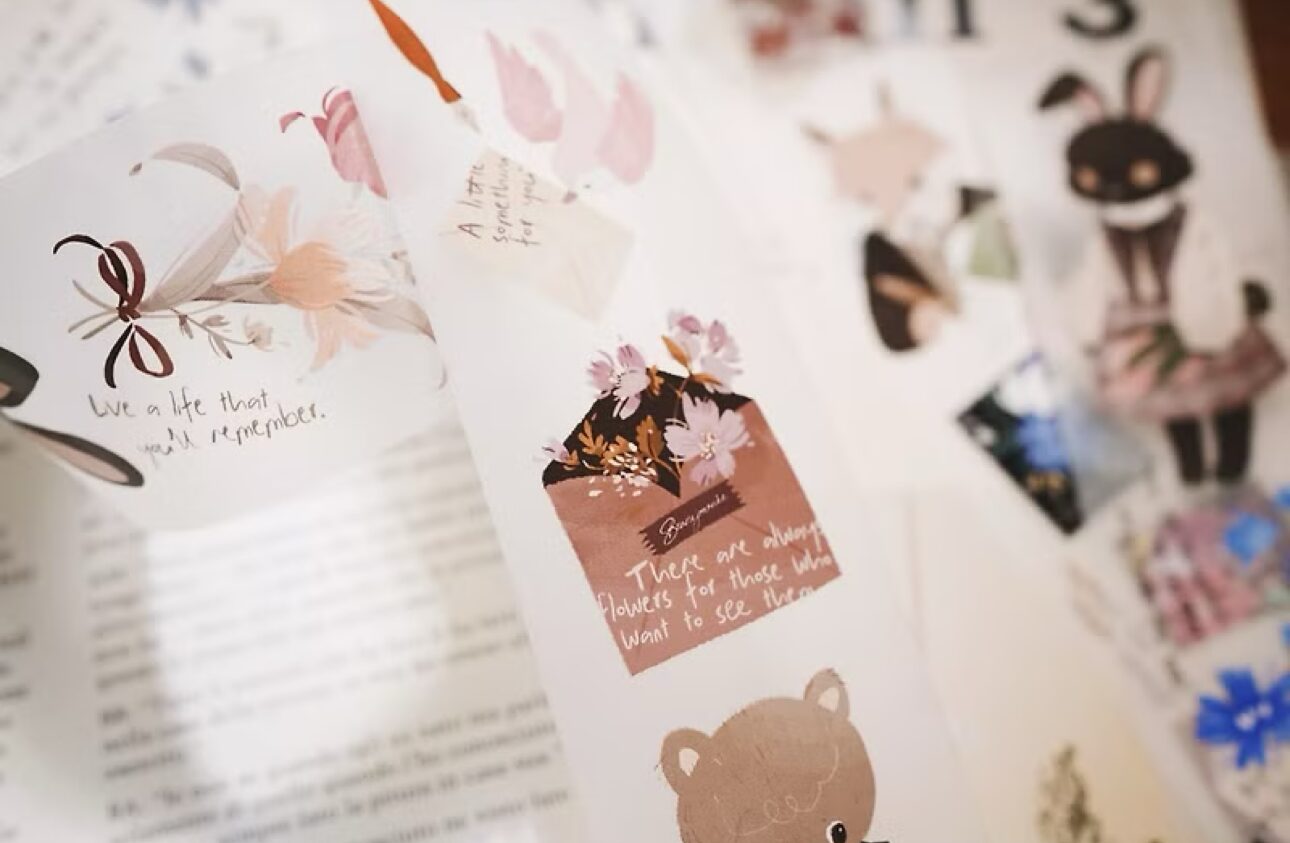 Wwiinngg Matte PET Tape - Tea, Coffee, Books & Flowers