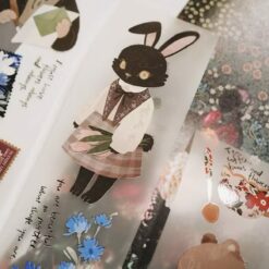 Wwiinngg Matte PET Tape - Tea, Coffee, Books & Flowers