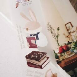 Wwiinngg Matte PET Tape - Tea, Coffee, Books & Flowers