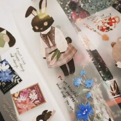 Wwiinngg Matte PET Tape - Tea, Coffee, Books & Flowers