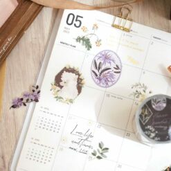 Wwiinngg Matte PET Tape - Flower Pendant
