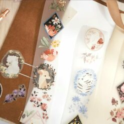 Wwiinngg Matte PET Tape - Flower Pendant