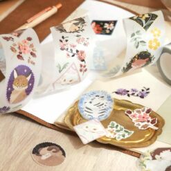 Wwiinngg Matte PET Tape - Flower Pendant