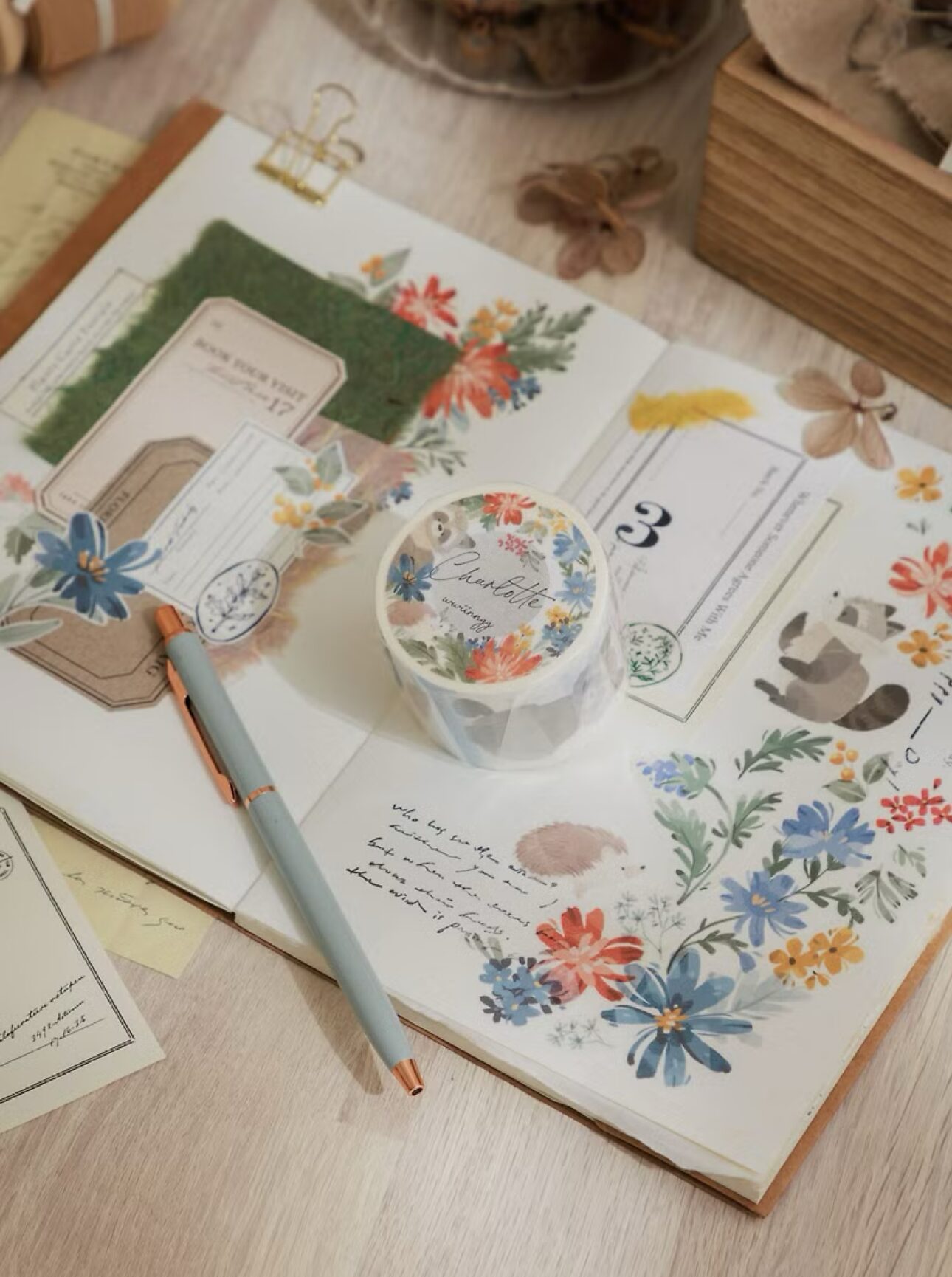 Wwiinngg Washi Tape - Charlotte