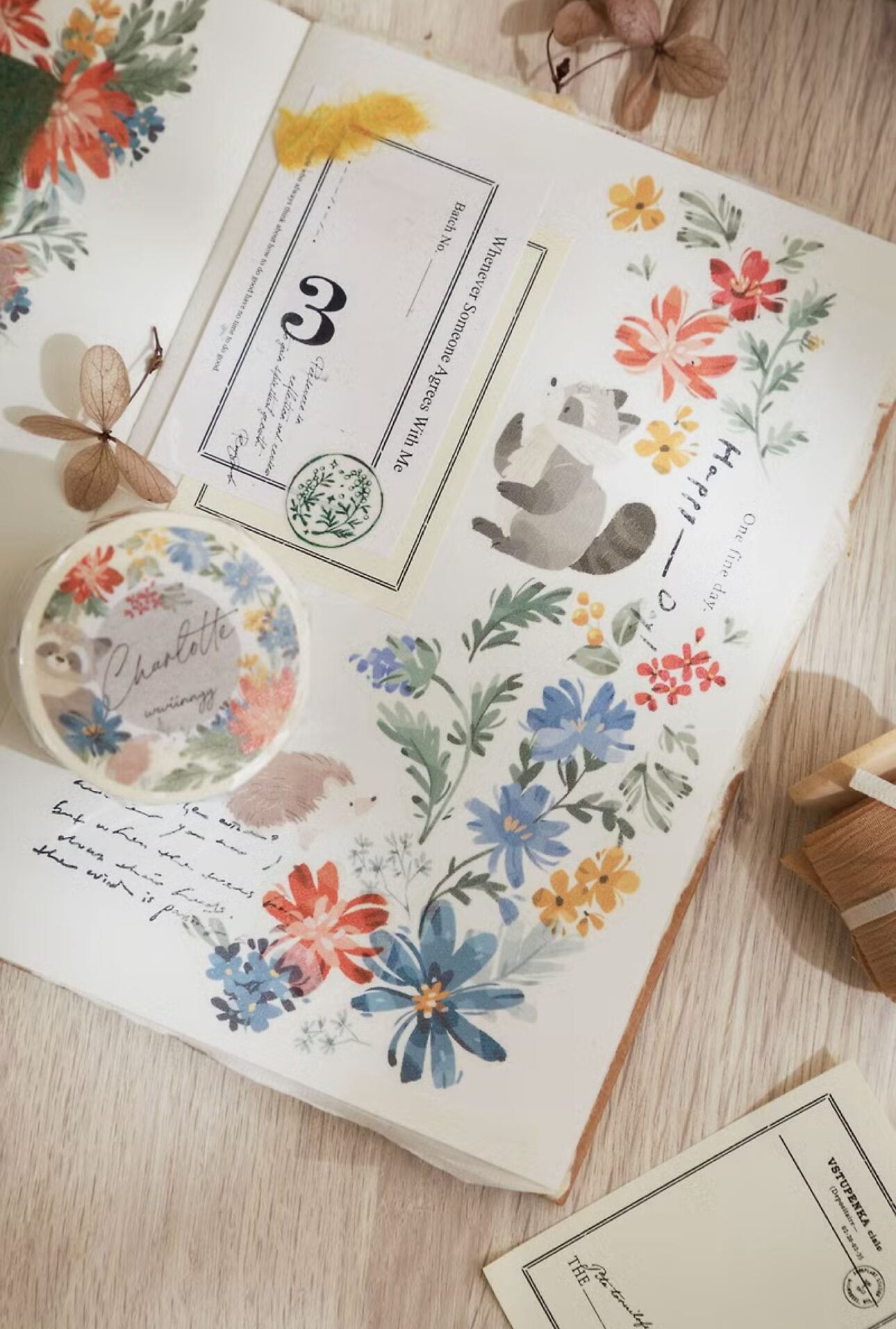 Wwiinngg Washi Tape - Charlotte