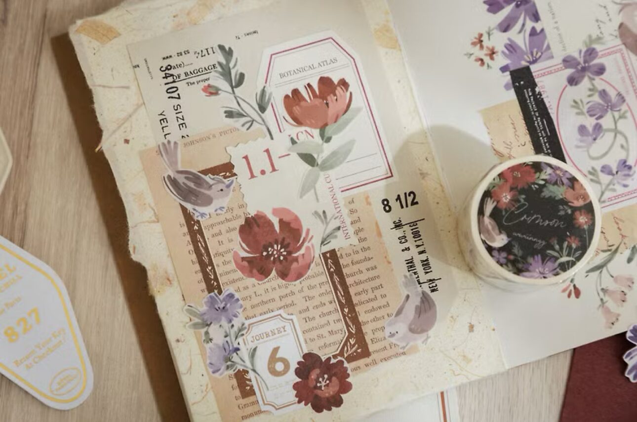 Wwiinngg Washi Tape - Crimson