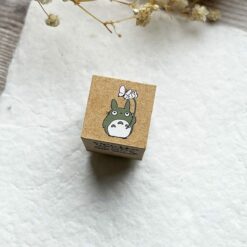 Studio Ghibli Totoro Butterfly Rubber Stamp