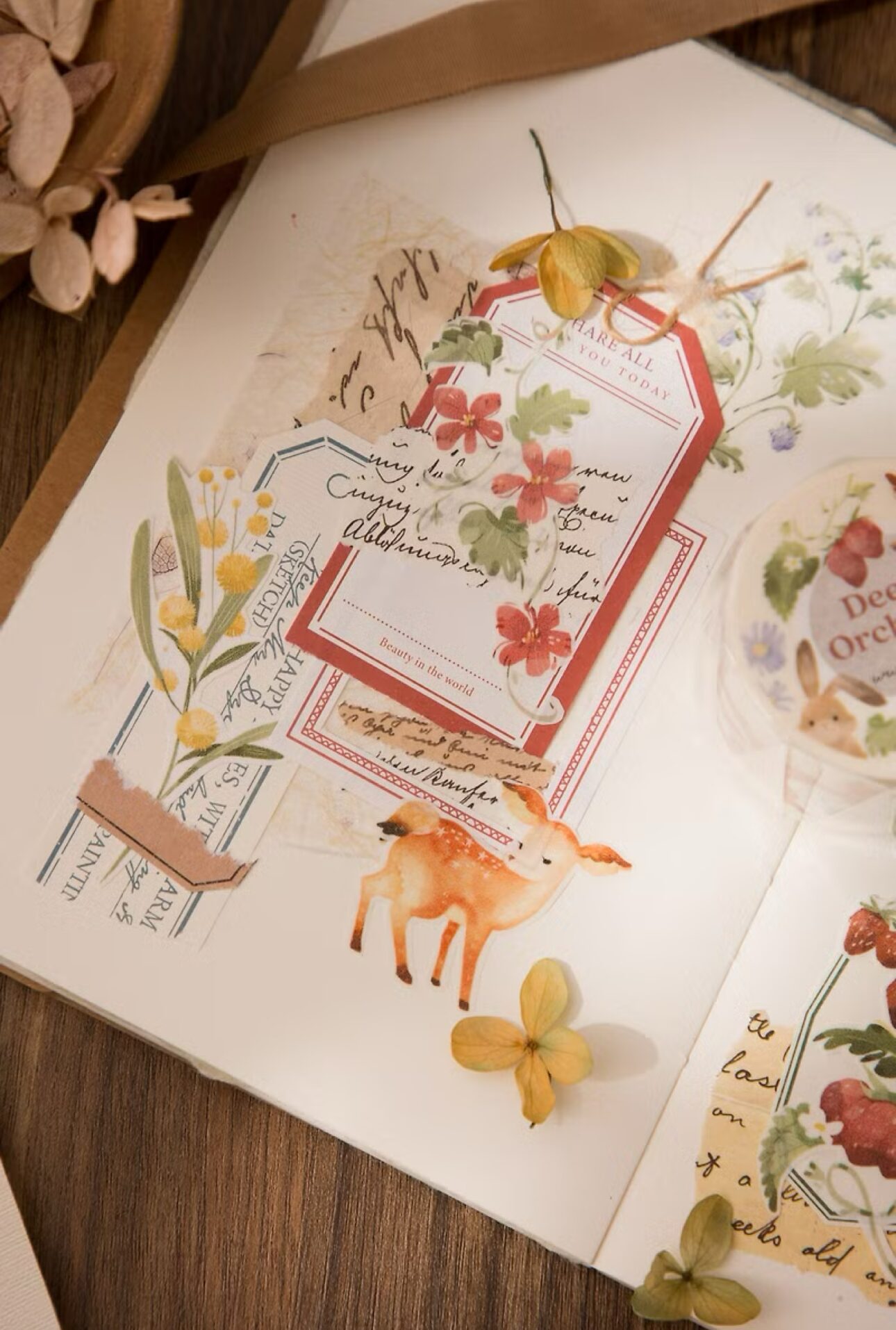 Wwiinngg Washi Tape - Deer Orchard