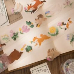 Wwiinngg Matte PET Tape - Running Friends