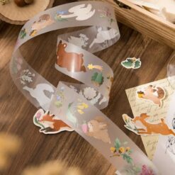 Wwiinngg Matte PET Tape - Running Friends