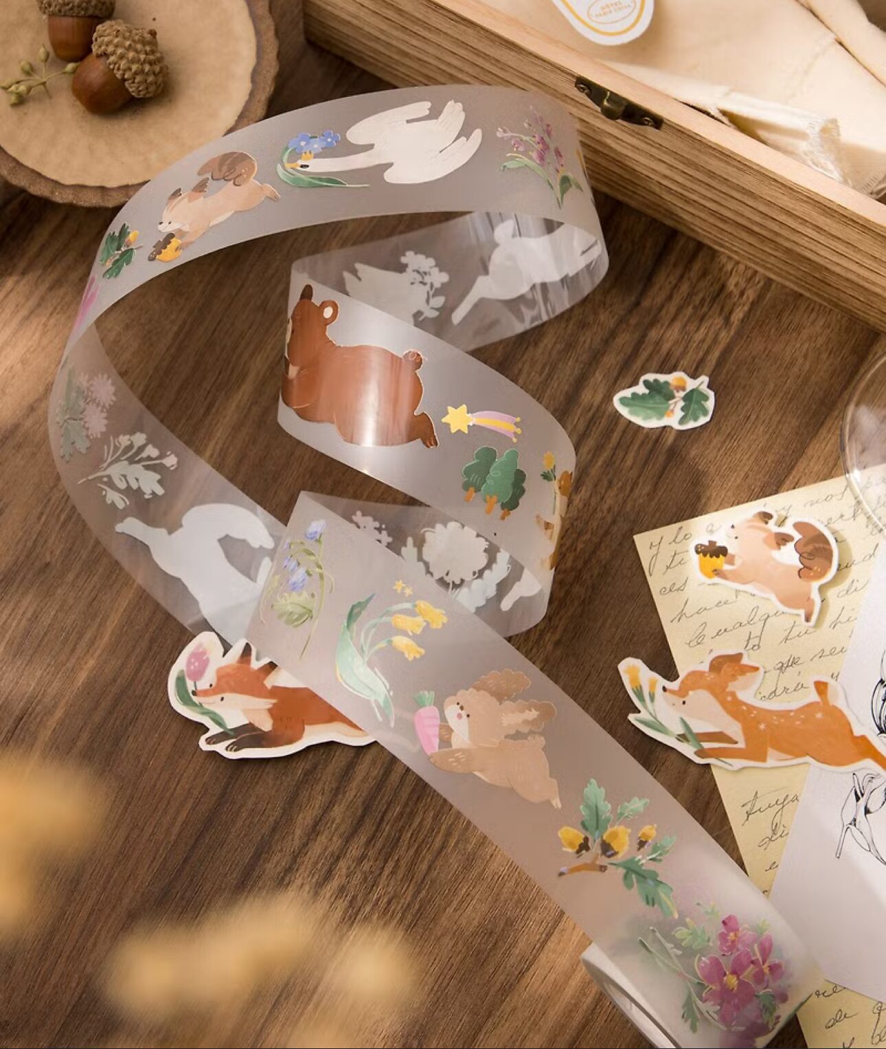 Wwiinngg Matte PET Tape - Running Friends