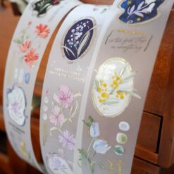 Wwiinngg Matte PET Tape - Flower Collection