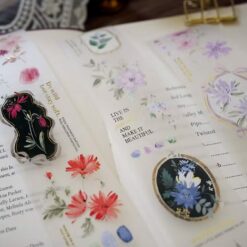 Wwiinngg Matte PET Tape - Flower Collection