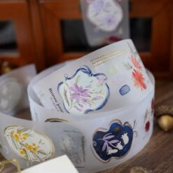 Wwiinngg Matte PET Tape - Flower Collection