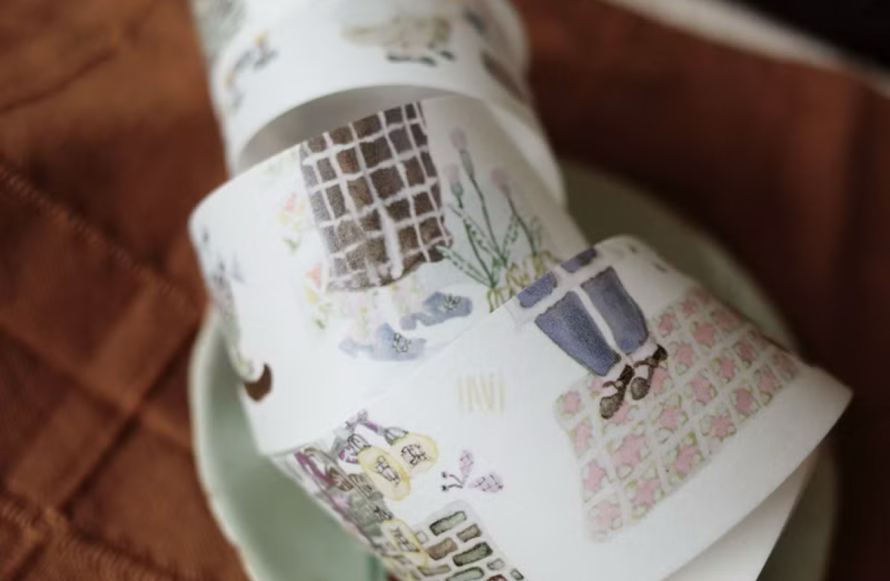 Misshoegg Washi Tape - Corner Garden