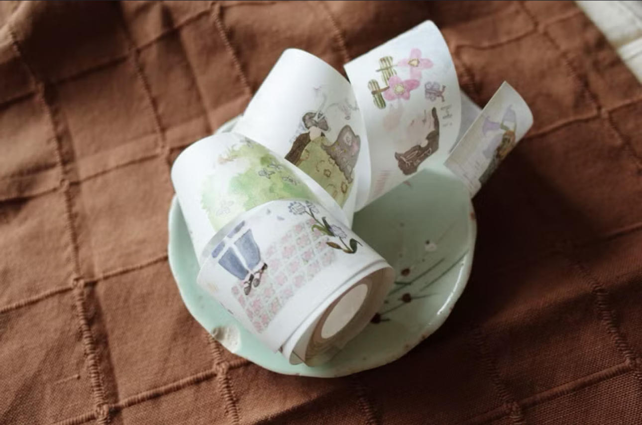 Misshoegg Washi Tape - Corner Garden