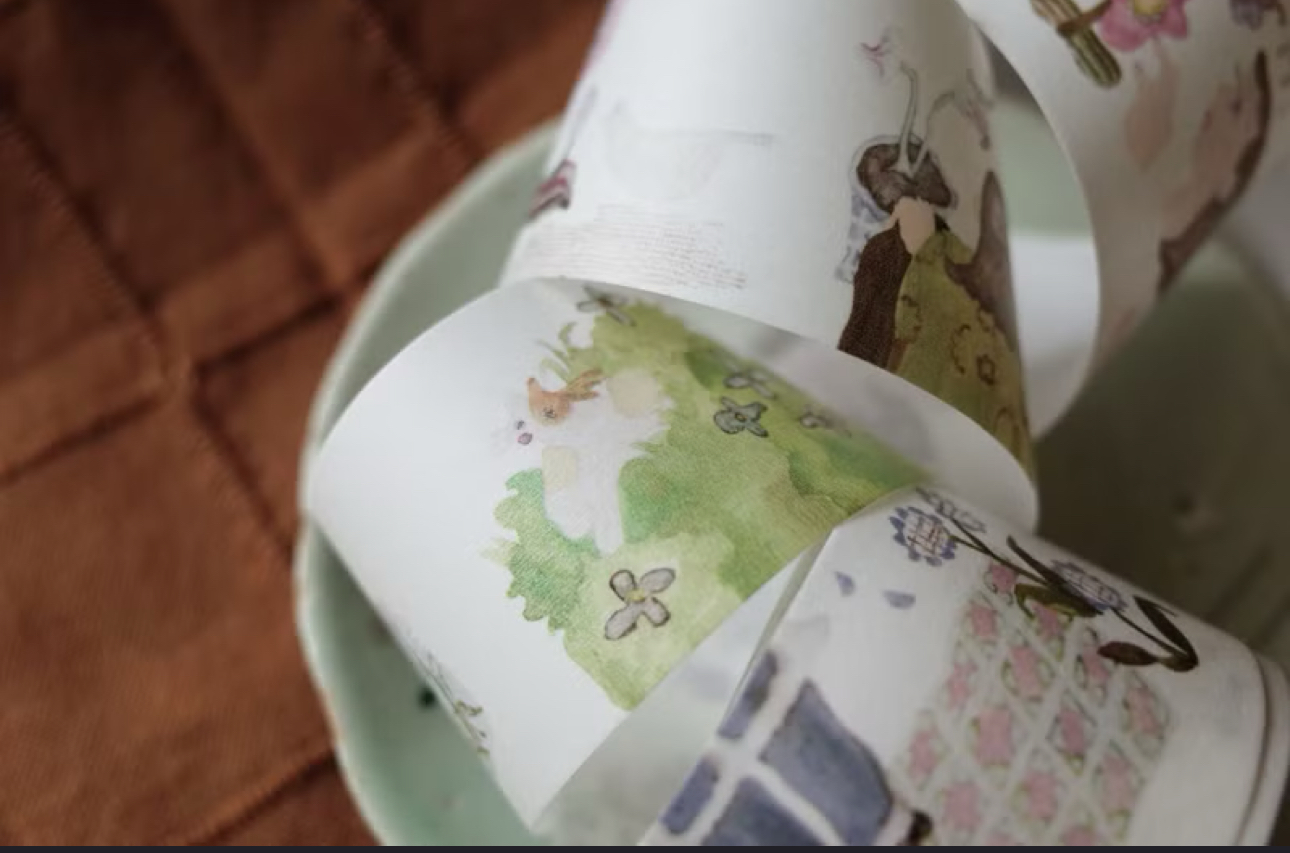 Misshoegg Washi Tape - Corner Garden