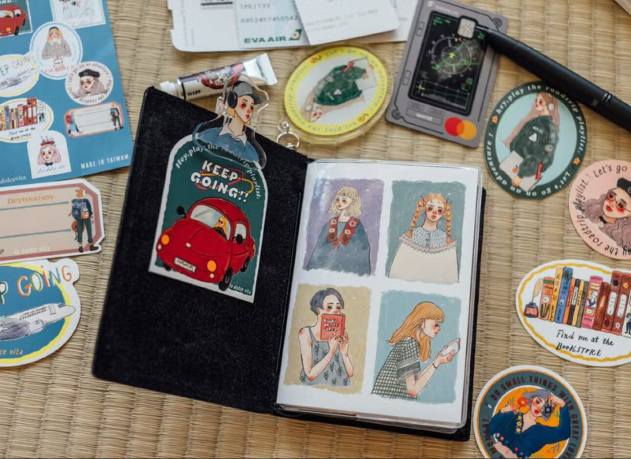 La Dolce Vita Passport Size Notebook - Travel Agency - Image 6
