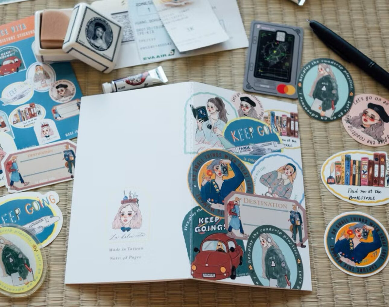 La Dolce Vita Travel Agency Notebook