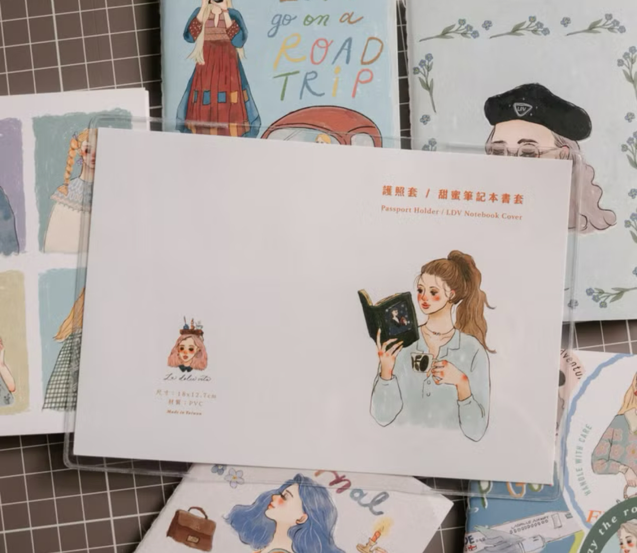 La Dolce Vita Clear Cover for Passport Size Notebook