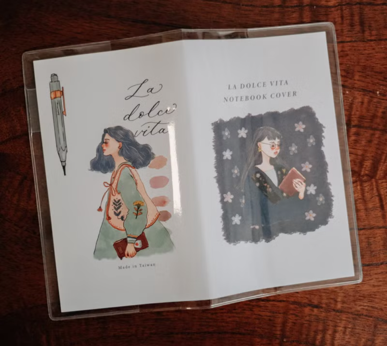 La Dolce Vita Clear Cover for Notebook