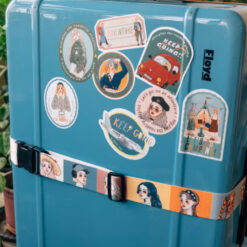 La Dolce Vita Travel Agency Waterproof Stickers
