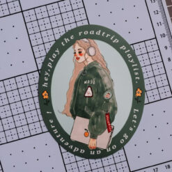 La Dolce Vita Travel Agency Waterproof Stickers