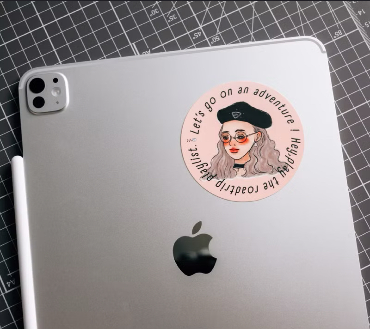 La Dolce Vita Travel Agency Waterproof Stickers
