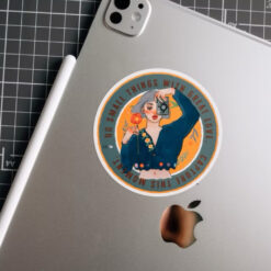 La Dolce Vita Travel Agency Waterproof Stickers
