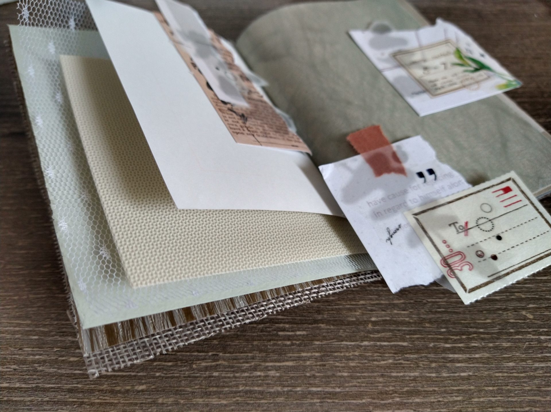 Siyun Studio Imperfect Mixed material Journal v.2
