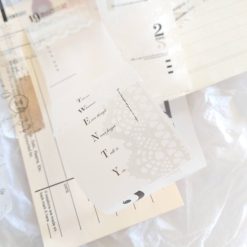 Siyun Studio Tracing Paper Tape White Lace
