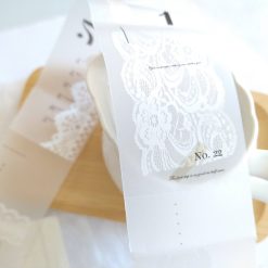 Siyun Studio Tracing Paper Tape White Lace
