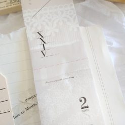 Siyun Studio Washi Tape White Lace