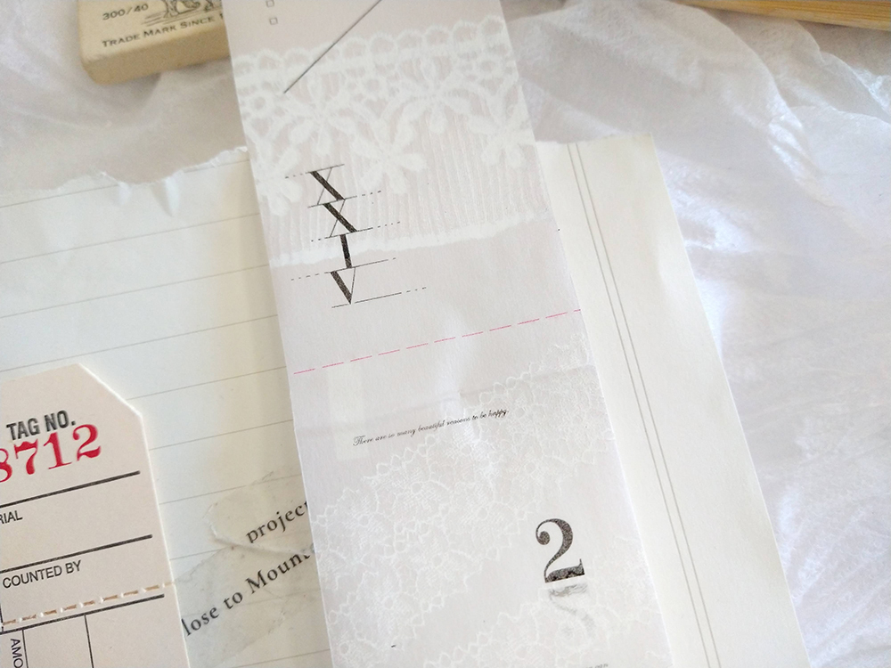 Siyun Studio Washi Tape White Lace