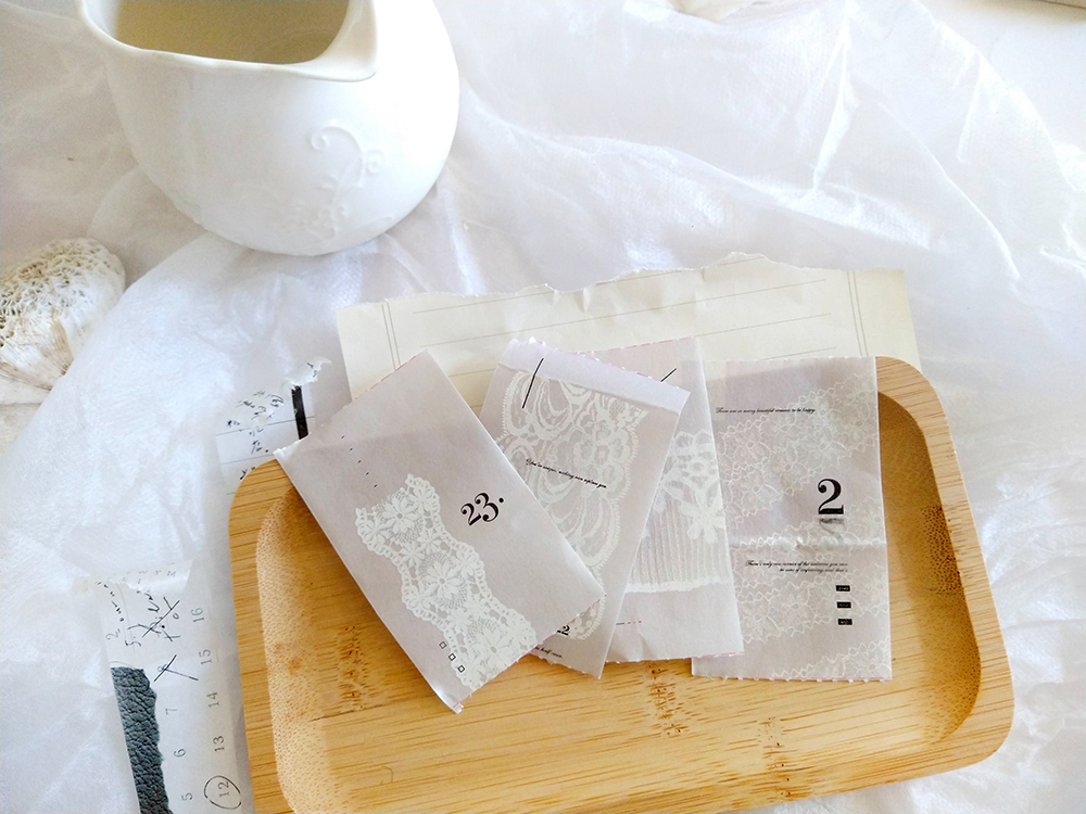 Siyun Studio Washi Tape White Lace
