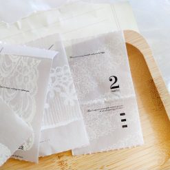 Siyun Studio Washi Tape White Lace