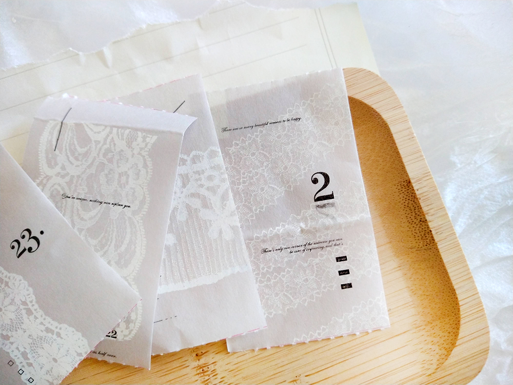 Siyun Studio Washi Tape White Lace