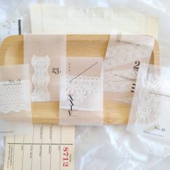 Siyun Studio Tracing Paper Tape White Lace
