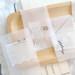 Siyun Studio Tracing Paper Tape White Lace