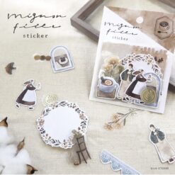 Q-lia Mignon Fille Stickers (6 designs)