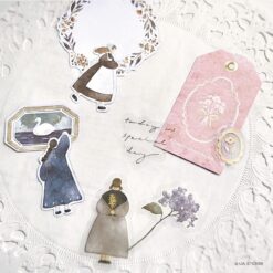 Q-lia Mignon Fille Stickers (6 designs) - Image 3