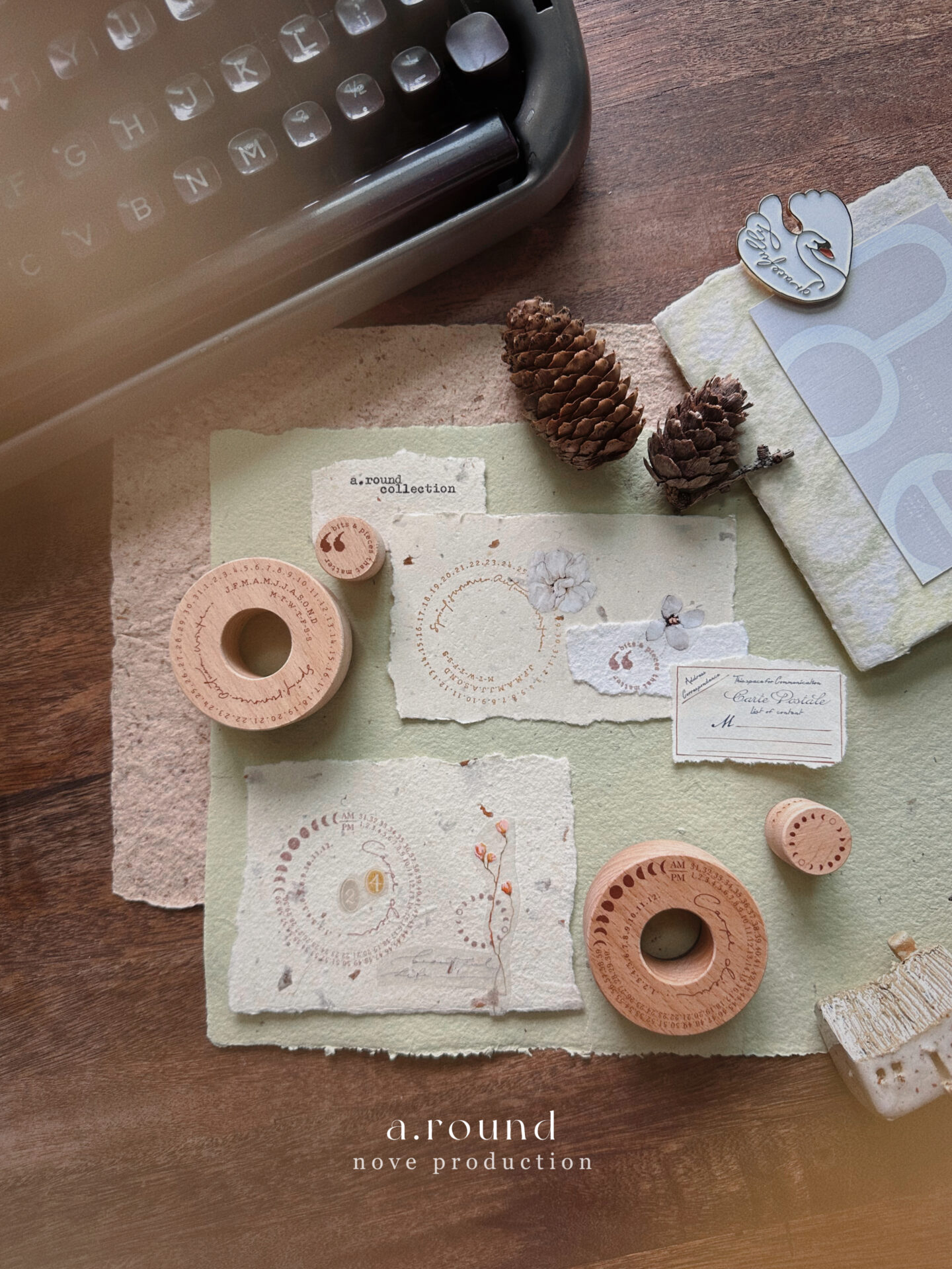 Nove Rubber Stamps - a.round Collection