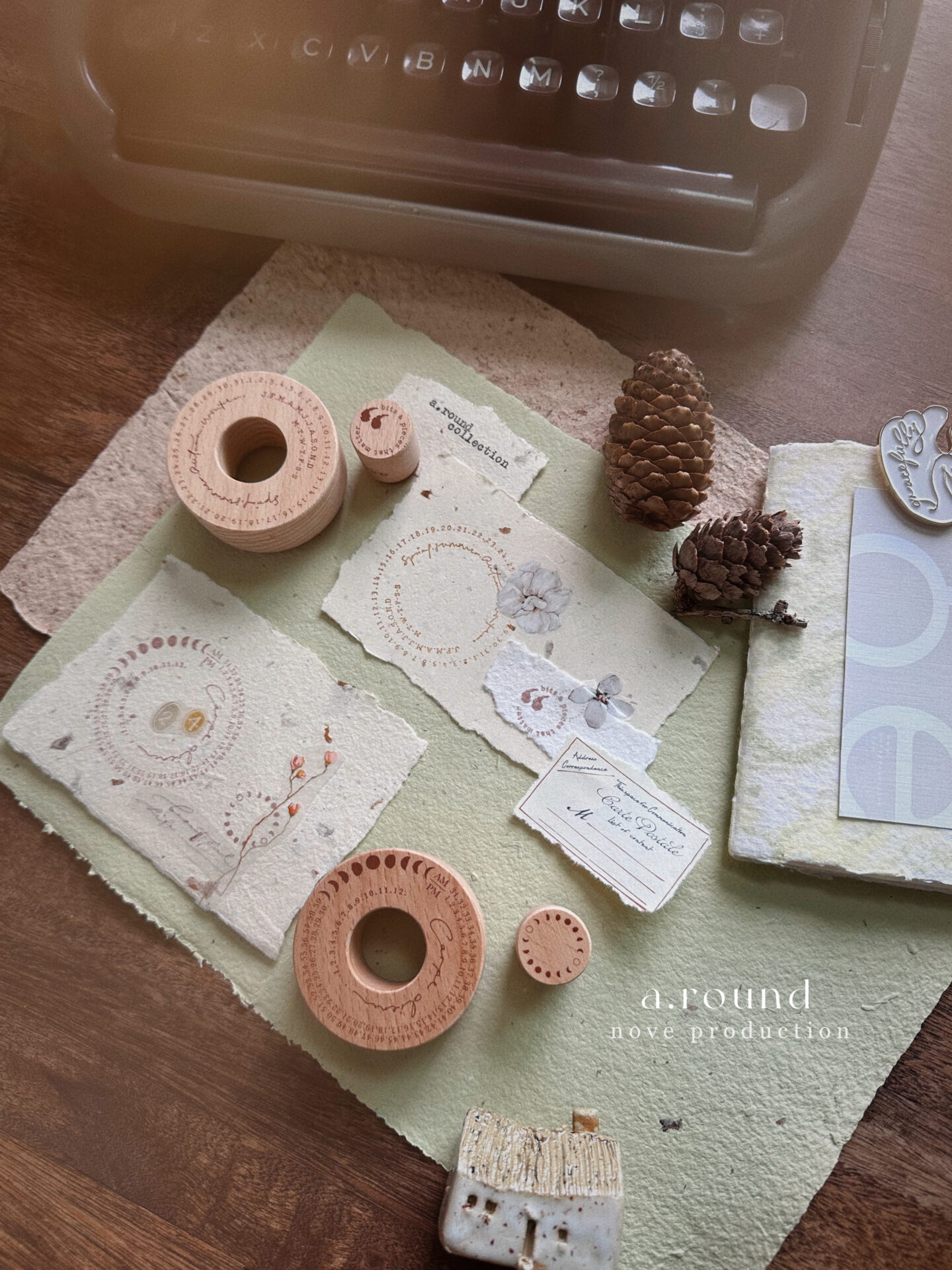 Nove Rubber Stamps - a.round Collection