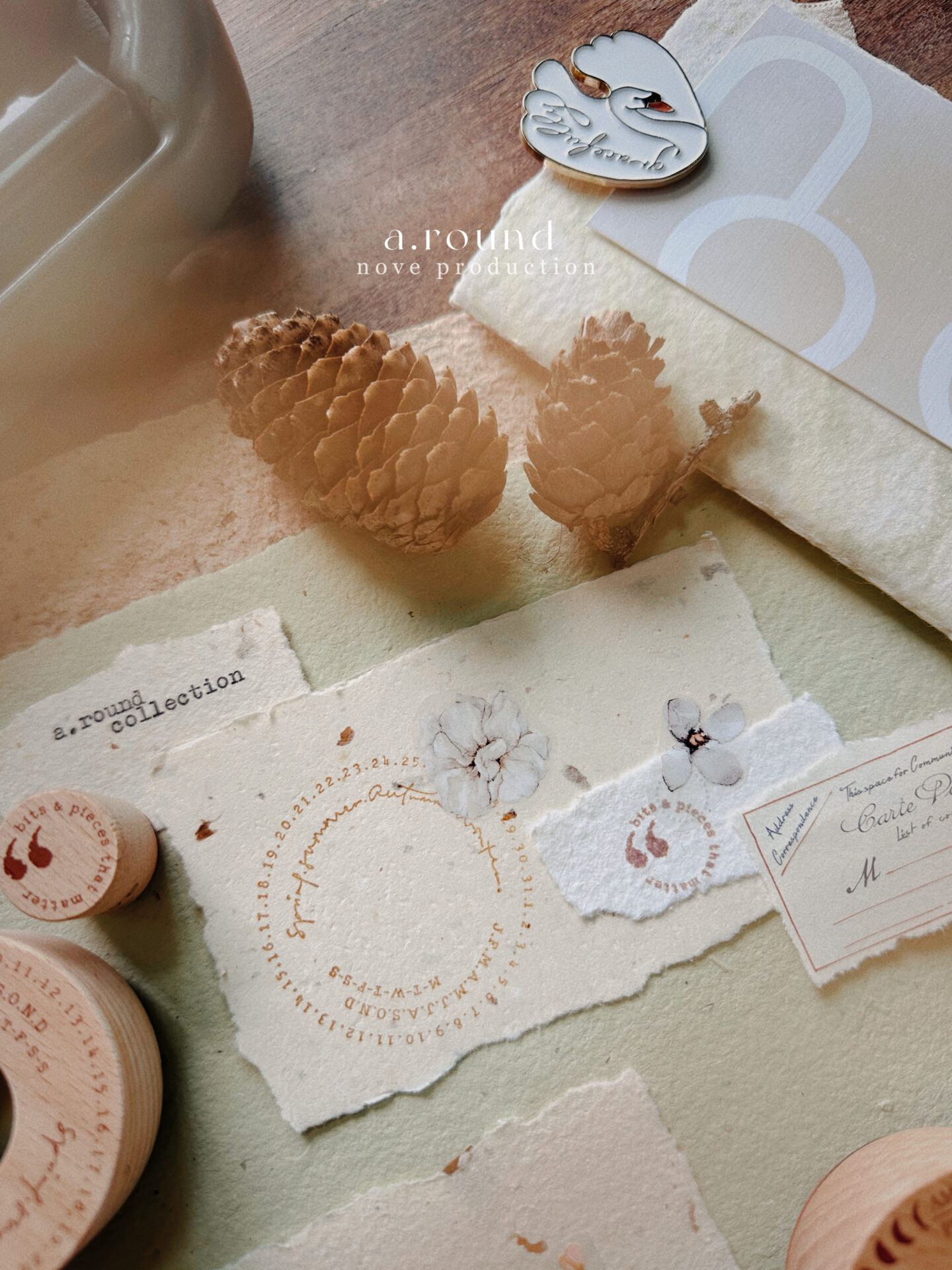 Nove Rubber Stamps - a.round Collection - Image 8
