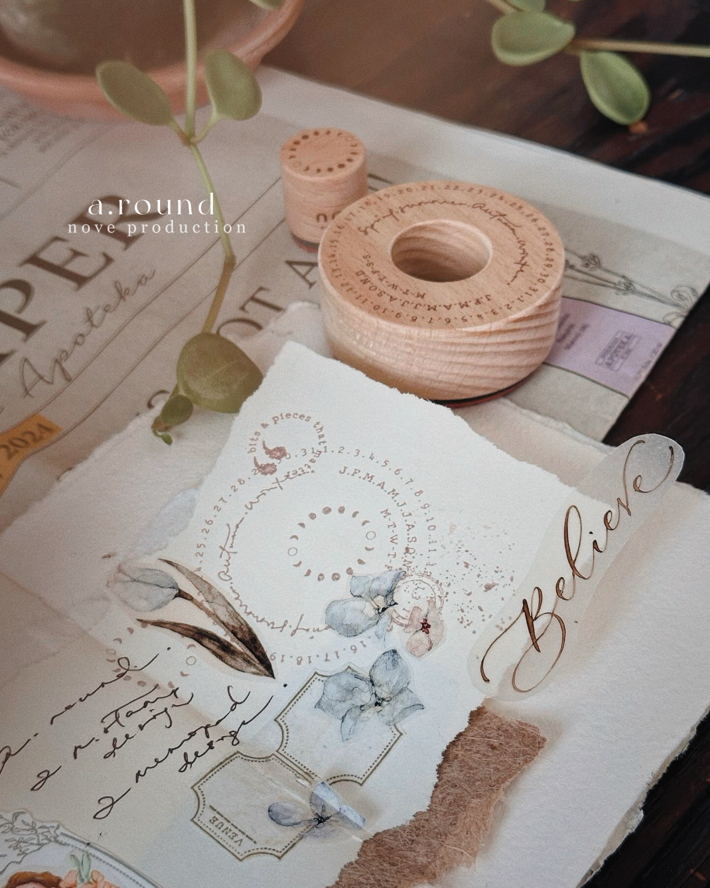 Nove Rubber Stamps - a.round Collection