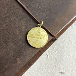 Baum-kuchen Brass Charm - Not All Those Who Wander are Lost