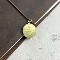 Baum-kuchen Brass Charm - Not All Those Who Wander are Lost